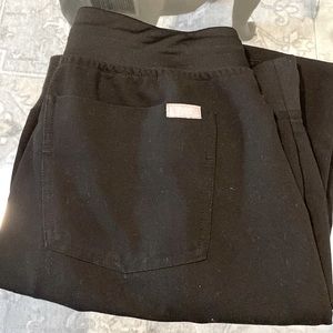 Figs Black Zamora Jogger Scrub Pants